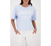 monari - Sweatshirt mit aufgenähtem Schriftzug light sky - Gr. - 42
