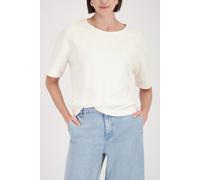 monari - Sweatshirt mit Blumenstickerei marble - Gr. - 42