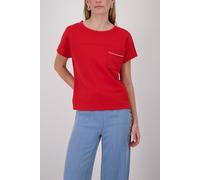 monari - Sweatshirt mit Brusttasche coral red - Gr. - 40