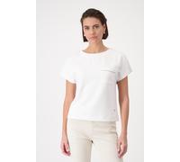 monari - Sweatshirt mit Brusttasche cream - Gr. - 46