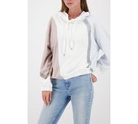 monari - Sweatshirt mit Colorblock off-white - Gr. - 42