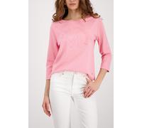 monari - Sweatshirt mit Emblem spring flower - Gr. - 40