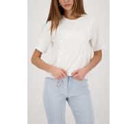 monari - Sweatshirt mit Pailletten off-white - Gr. - 44