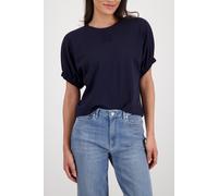monari - Sweatshirt mit Präge-Emblem marine - Gr. - 38