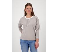 Monari - Sweatshirt mit Schmuckdetail - Gr. - 40