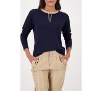 monari - Sweatshirt mit Schmuckdetail night sky - Gr. - 42