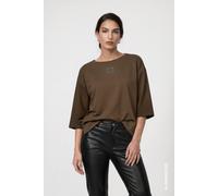 monari - Sweatshirt mit Schmuckdetail olive - Gr. - 46