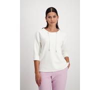 monari - Sweatshirt mit Schmucköse off-white - Gr. - 42