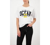 monari - Sweatshirt mit Schmuckschrift - Gr. - 42