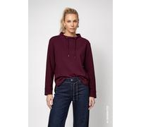 monari - Sweatshirt mit Stehkragen dark bordeaux - Gr. - 44