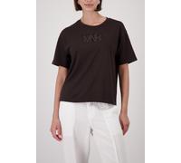 monari - Sweatshirt mit Strassdetails coffee - Gr. - 40