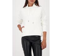 monari - Sweatshirt mit Strickärmeln off-white - Gr. - 36