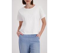 monari - Sweatshirt mit toniger Schrift - Gr. - 44