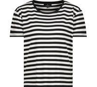 monari - Gestreiftes T-Shirt schwarz ringel - Gr. - 36