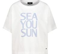 Monari T-Shirt mit Schriftzug Größe 38