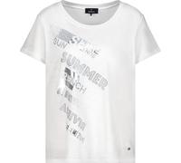 monari - T-Shirt mit Schmuckschrift cream - Gr. - 40