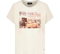Monari - T-Shirt mit Auto-Print marble - Gr. - 40