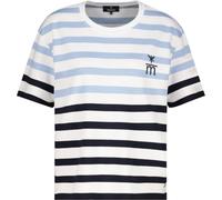 Monari T-Shirt mit Streifen – Marine-Ringel – Größe 40