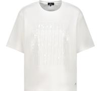 monari - T-Shirt mit Pailletten off-white - Gr. - 42