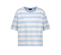 Monari Sweatshirt mit Streifen Light Sky Ringel Größe 36