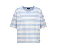 monari - Sweatshirt mit Streifen light sky ringel - Gr. - 38
