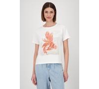 monari - T-Shirt mit Goldfisch-Print coral pink - Gr. - 38