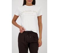 Monari - T-shirt mit Strasssteinen 102 off-white - Gr. - 46