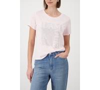 monari - T-Shirt mit Strasssteinen french rose - Gr. - 42