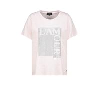monari - T-Shirt mit Strasssteinen french rose - Gr. - 46