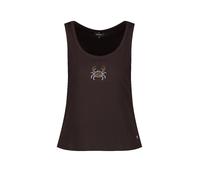 monari - Top mit Strass-Krebs coffee - Gr. - 44