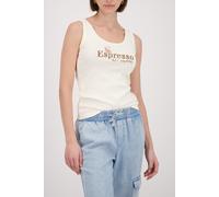 monari - Top mit Espresso-Print marble - Gr. - 44