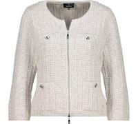 MONARI Tweed-Strickjacke warm Sand - 42