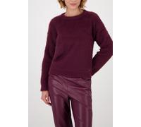 monari - Weicher Langarm-Pullover bordeaux - Gr. - 42