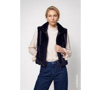 monari - Weste aus Kunstpelz dark blue - Gr. - 40
