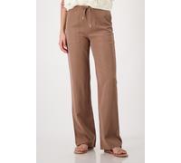 monari - Wide Leg Schlupfhose mocca - Gr. - 36