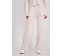 monari - Wide Leg Strickhose sandshell - Gr. - 42
