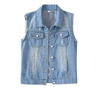 Monatsabrechnungen Anzeigen Damen Weste Summer Leicht Jeansweste Aus Denim Klassisch Für Junioren Zum Zuknöpfen Kurz Im Look Ärmellos Mantel Gefüttert Herren Urlaub Must Haves