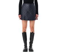 Moncler - Diamond-Quilted Mini Skirt - Größe 42 - schwarz