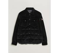 Moncler Grenoble Gelt Corduroy Shirt Jacket Black Schwarz S