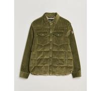 Moncler Grenoble Gelt Corduroy Shirt Jacket Military Green Grün XL