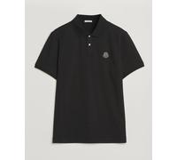 Moncler Luxury Logo Polo Black Schwarz M
