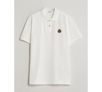 Moncler Luxury Logo Polo Off White Weiß XL