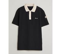 Moncler Signature Logo Polo Black Schwarz S