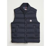Moncler Tibb Matte Down Vest Navy Blau S