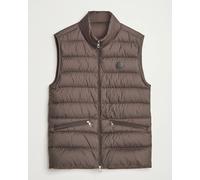 Moncler Treompan Down Vest Brown Braun M