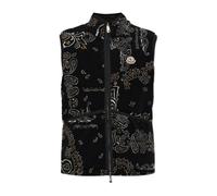 Moncler - Wendbare Paisley-Print Teddy-Weste - - Jackets - Herren - Schwarzk - XL