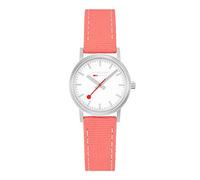 Mondaine Classic Damen Uhr analog Quarzwerk mit Nylon Armband A658.30323.17SBP