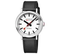 Mondaine Classic Herren Uhr analog Automatik mit Leder Armband MST.4161B.LBV