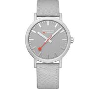 Mondaine Uhr Classic - A660.30360.80SBH - 40 mm - Ziffernblatt Grau