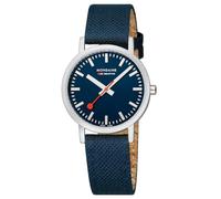 Mondaine Uhr Classic - A660.30314.40SBD - 36 mm - Ziffernblatt Ozeanblau